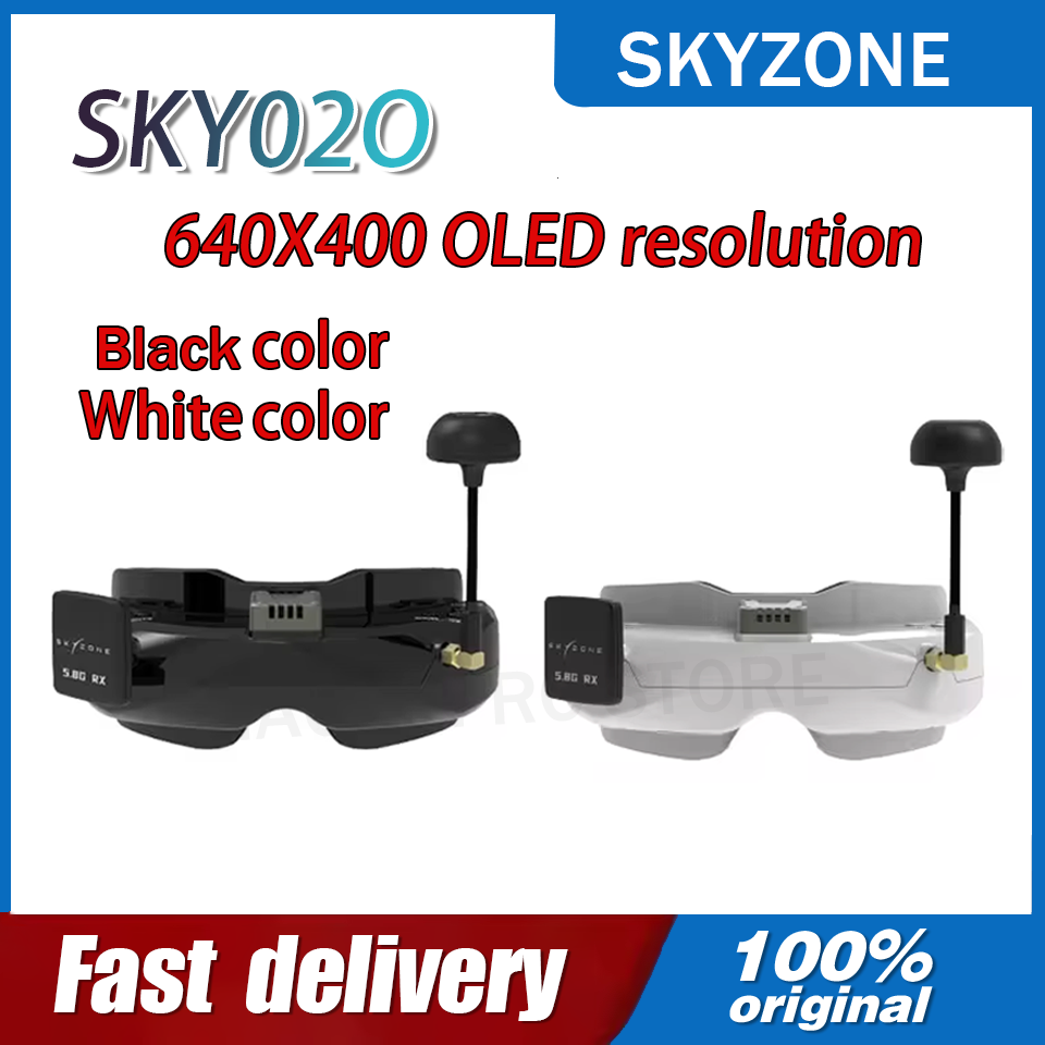 Drone Racing Goggles - แว่นตา FPV SKYZONE SKY02O OLED 5.8GHz