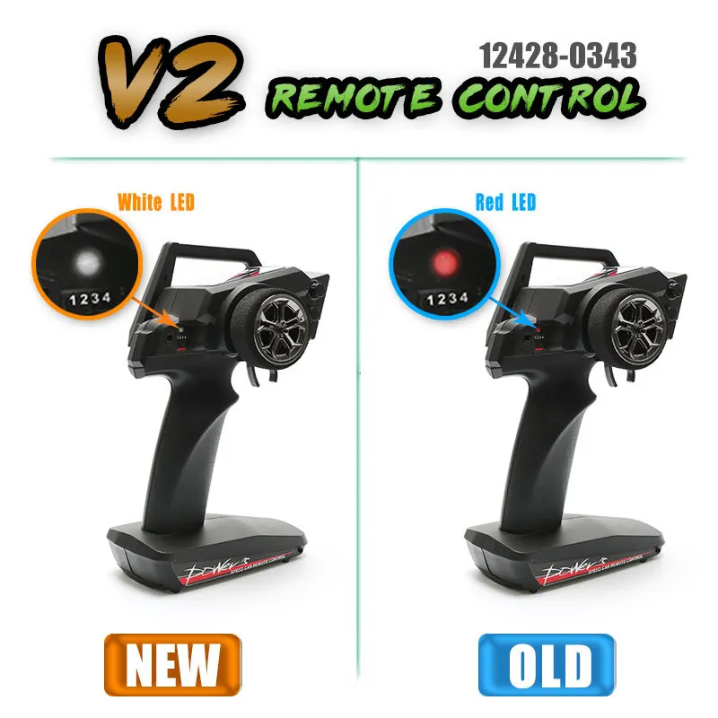 Drone Racing Receiver - สำหรับ WLtoys V1/2/3 รีโมทคอนโทรลและบอร์ดรับสัญญาณที่เข้ากันได้กับ 12428 12423