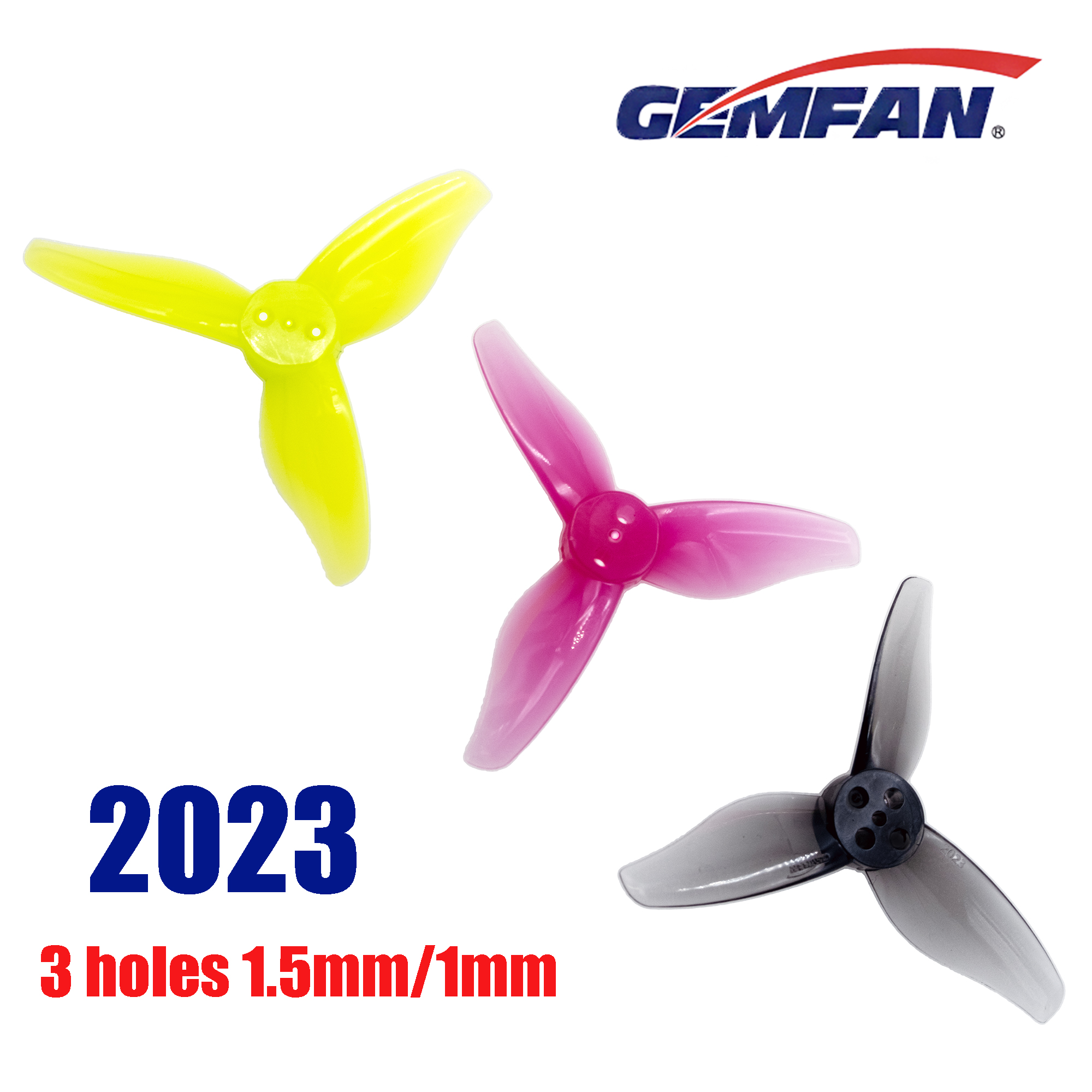 Drone Racing Gate - 4 คู่ Gemfan Hurricane 2023 2X2.3X3