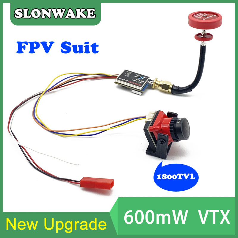 Drone Racing Receiver - พร้อมใช้งาน 5.8G 48CH 600mW เครื่องส่งสัญญาณวิดีโอและ Cmos