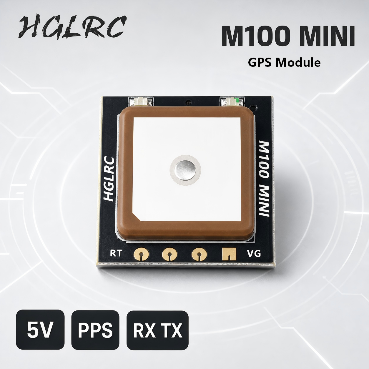 Drone Racing Antenna - HGLRC M100 MINI GPS โมดูล M10
