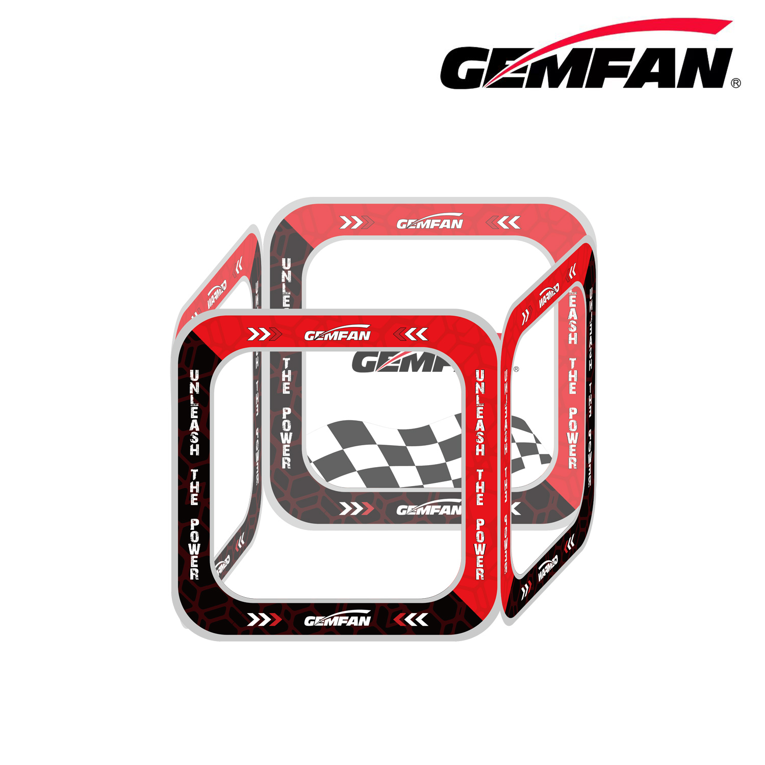 Drone Racing Gate - Gemfan AC-SM-6 FPV Racing Drone ประตูสะท้อนแสง