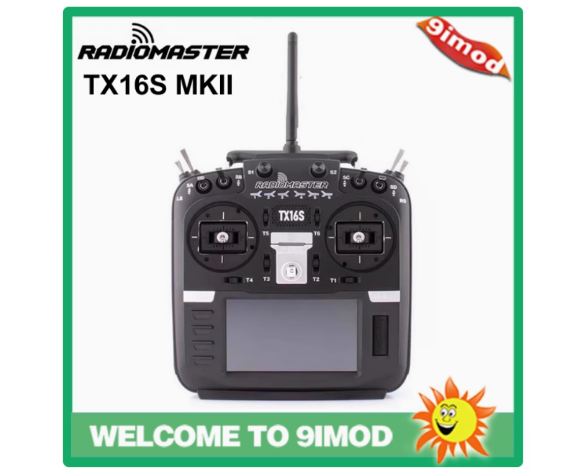 Drone Racing Transmitter - Radiomaster TX16S MKII เครื่องส่งสัญญาณแบบมัลติโปรโตคอล ควอดอินวัน ELRS