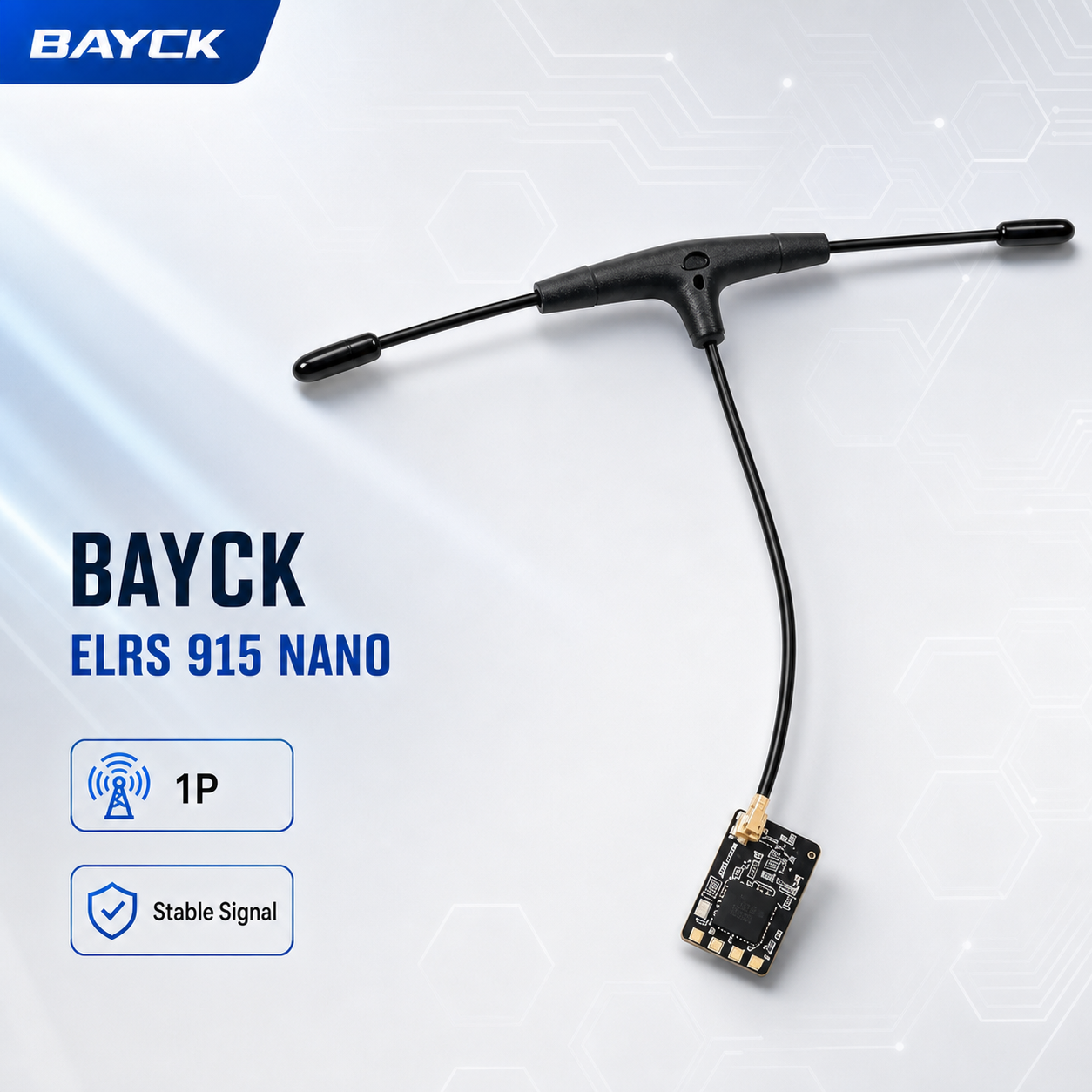 Drone Racing Receiver - BAYCK ELRS 915 Nano ELRS Receiver