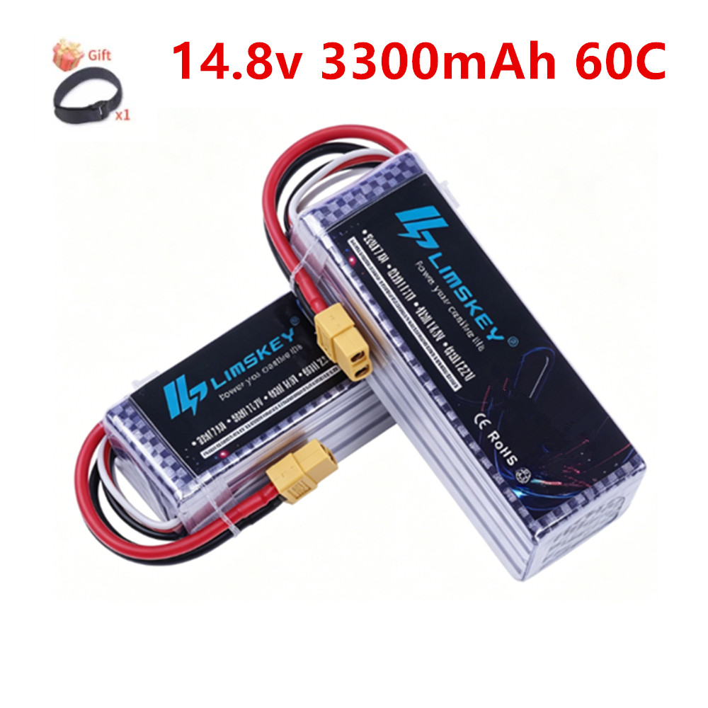 แบตเตอรี่ 4S LiPo 14.8V 3300mA - Drone Racing Battery บทวิจารณ์และราคา