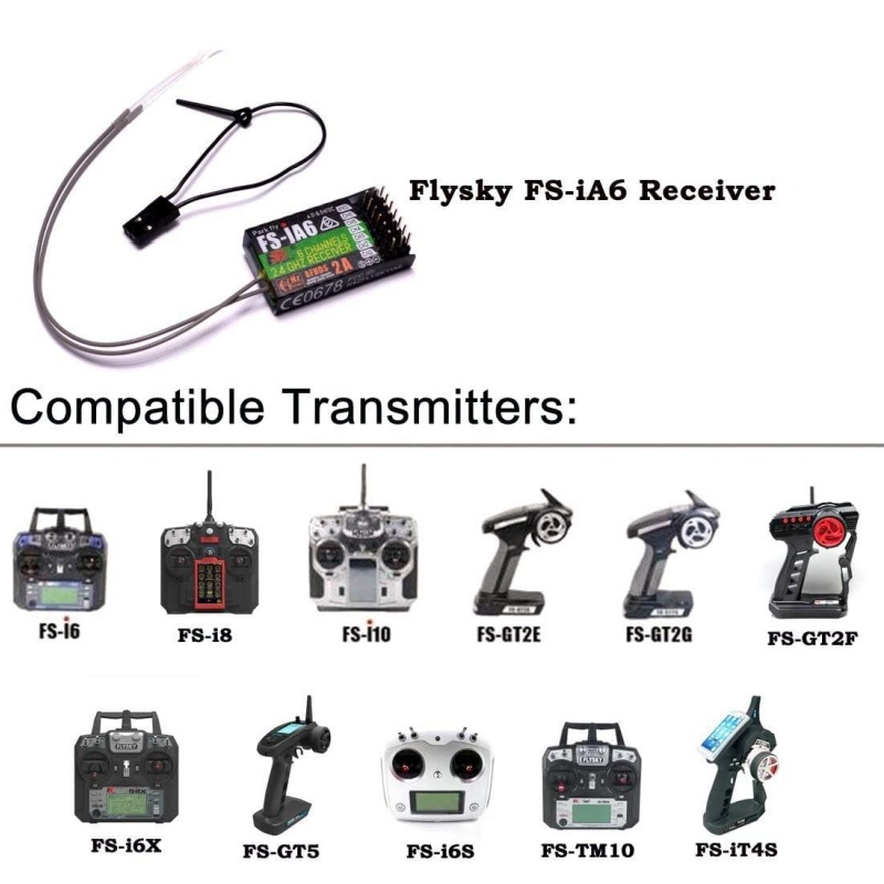 ฟลายสกาย FS-IA6 ตัวรับสัญญาณ 6 - Drone Racing Receiver บทวิจารณ์และราคา
