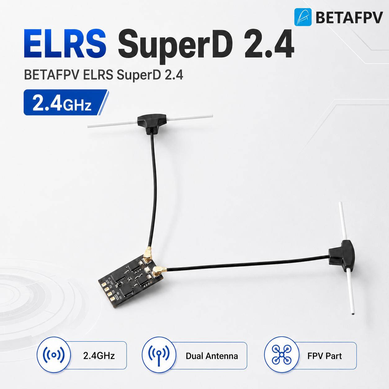 BETAFPV ELRS ตัวรับสัญญาณ 915M - Drone Racing Receiver บทวิจารณ์และราคา