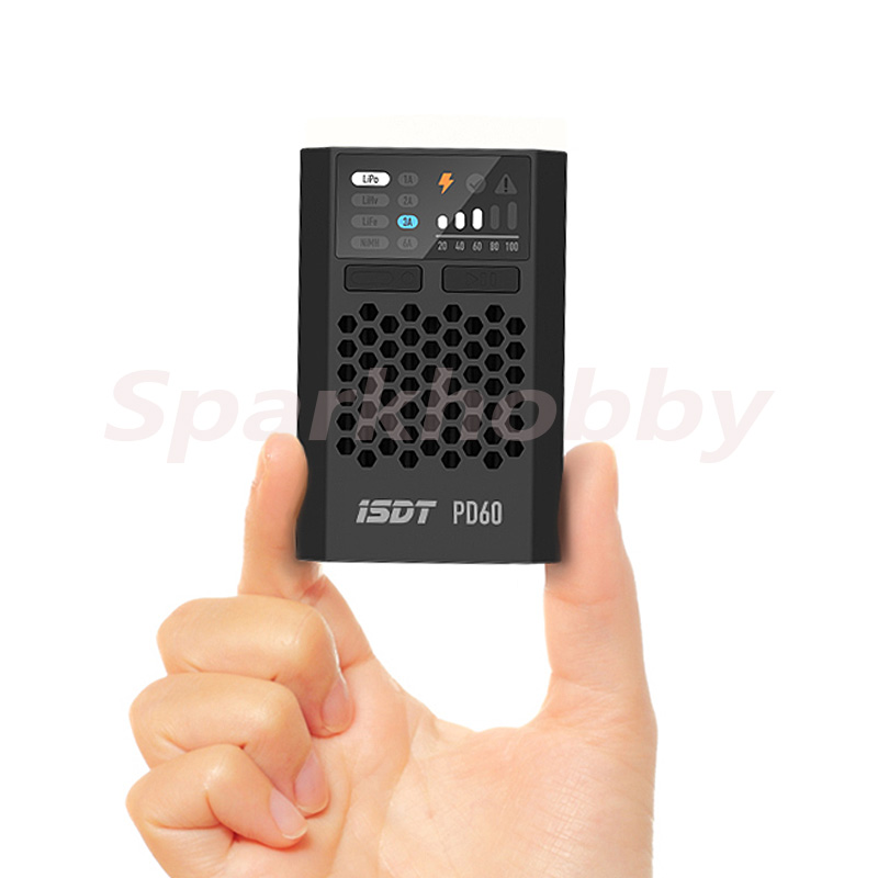 ISDT PD60S 60W 6A สมาร์ท Charg - Drone Racing Charger บทวิจารณ์และราคา