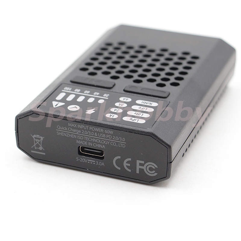 ISDT PD60S 60W 6A สมาร์ท Charg - Drone Racing Charger บทวิจารณ์และราคา