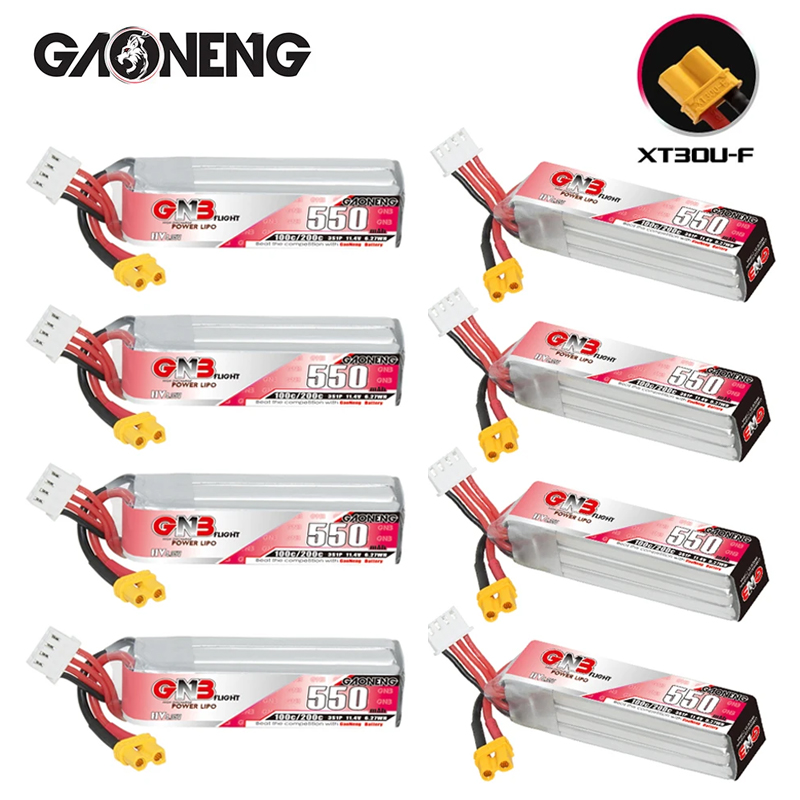 GNB HV 11.4V 550mAh 100C/200C  - Drone Racing Battery บทวิจารณ์และราคา