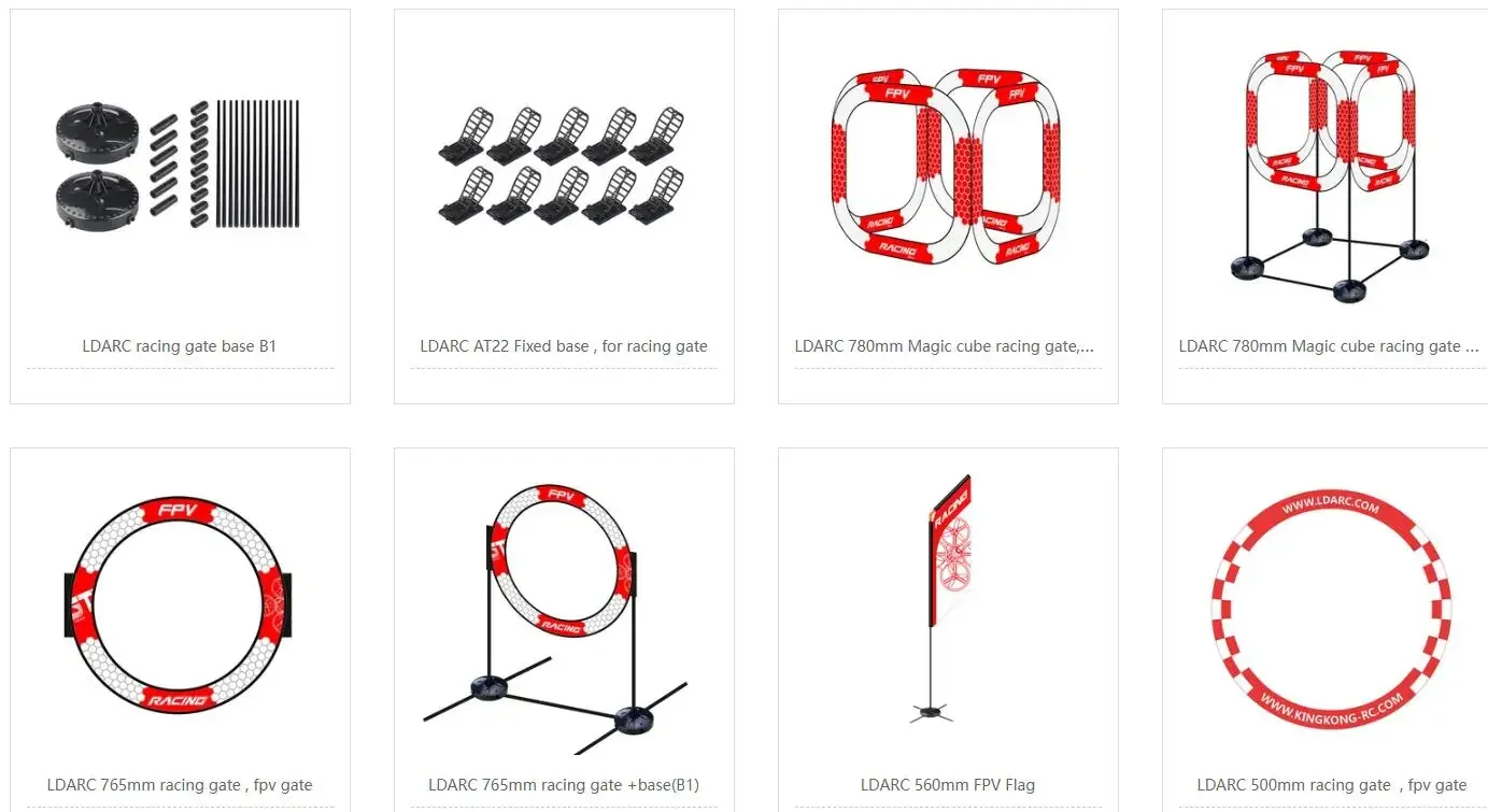 ประตูแข่งรถ LDARC 500 มม./765  - Drone Racing Flag บทวิจารณ์และราคา