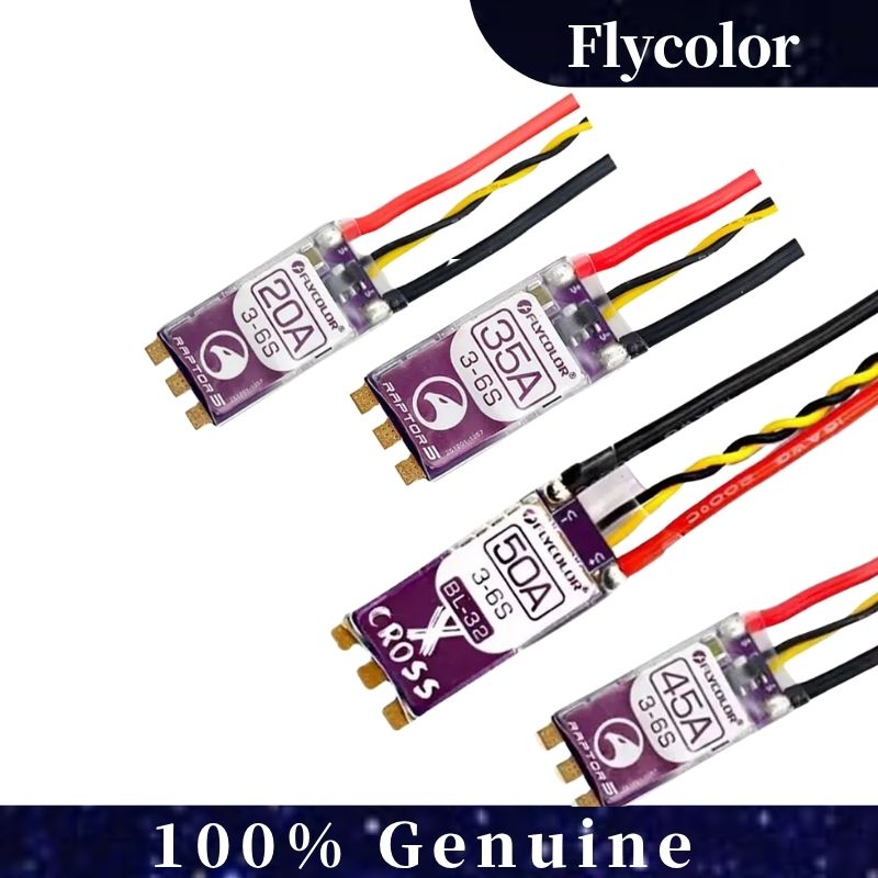 FLYCOLOR Raptor 5 20A 35A 45A  - Drone Racing Esc บทวิจารณ์และราคา