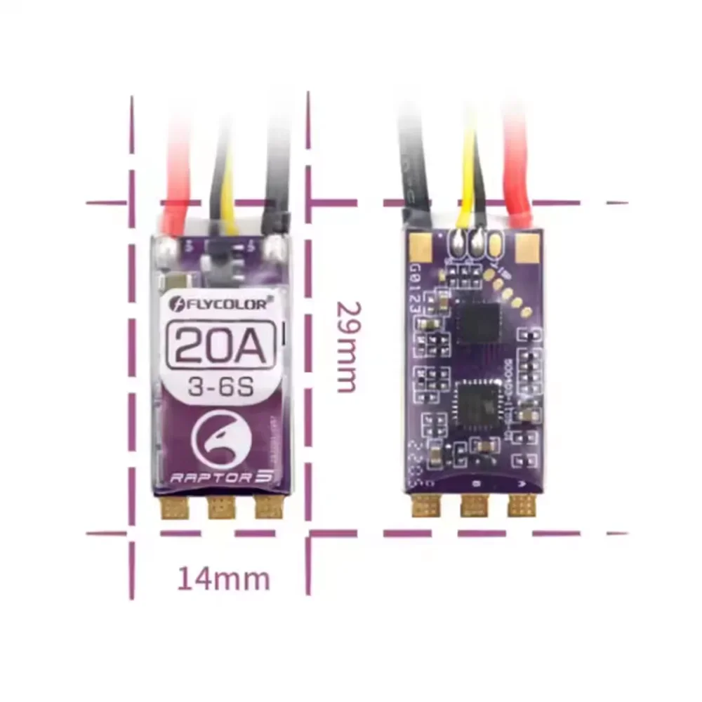 FLYCOLOR Raptor 5 20A 35A 45A  - Drone Racing Esc บทวิจารณ์และราคา