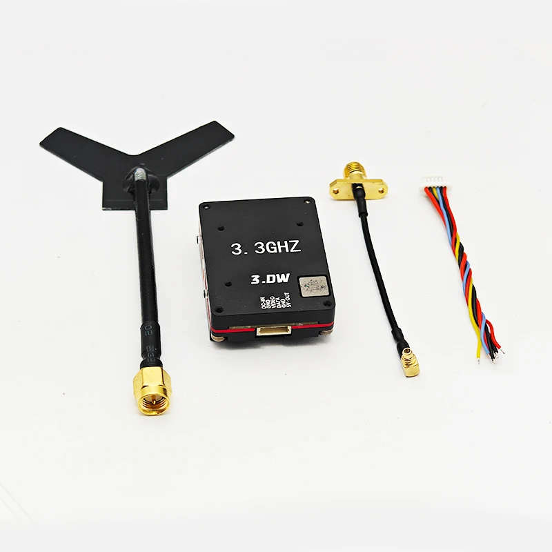 3.3G 3W FPV VTX 16CH 3000mw เค - Drone Racing Transmitter บทวิจารณ์และราคา