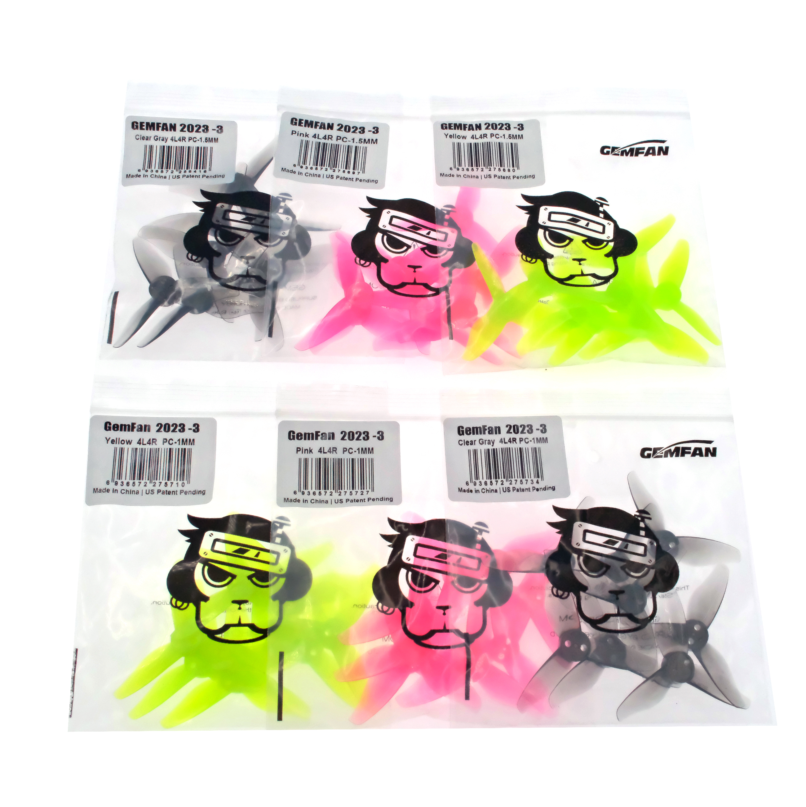 4 คู่ Gemfan Hurricane 2023 2X - Drone Racing Gate บทวิจารณ์และราคา