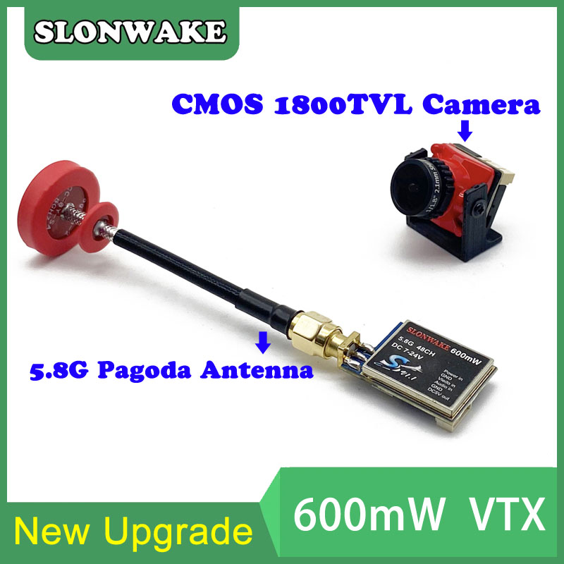 พร้อมใช้งาน 5.8G 48CH 600mW เค - Drone Racing Receiver บทวิจารณ์และราคา