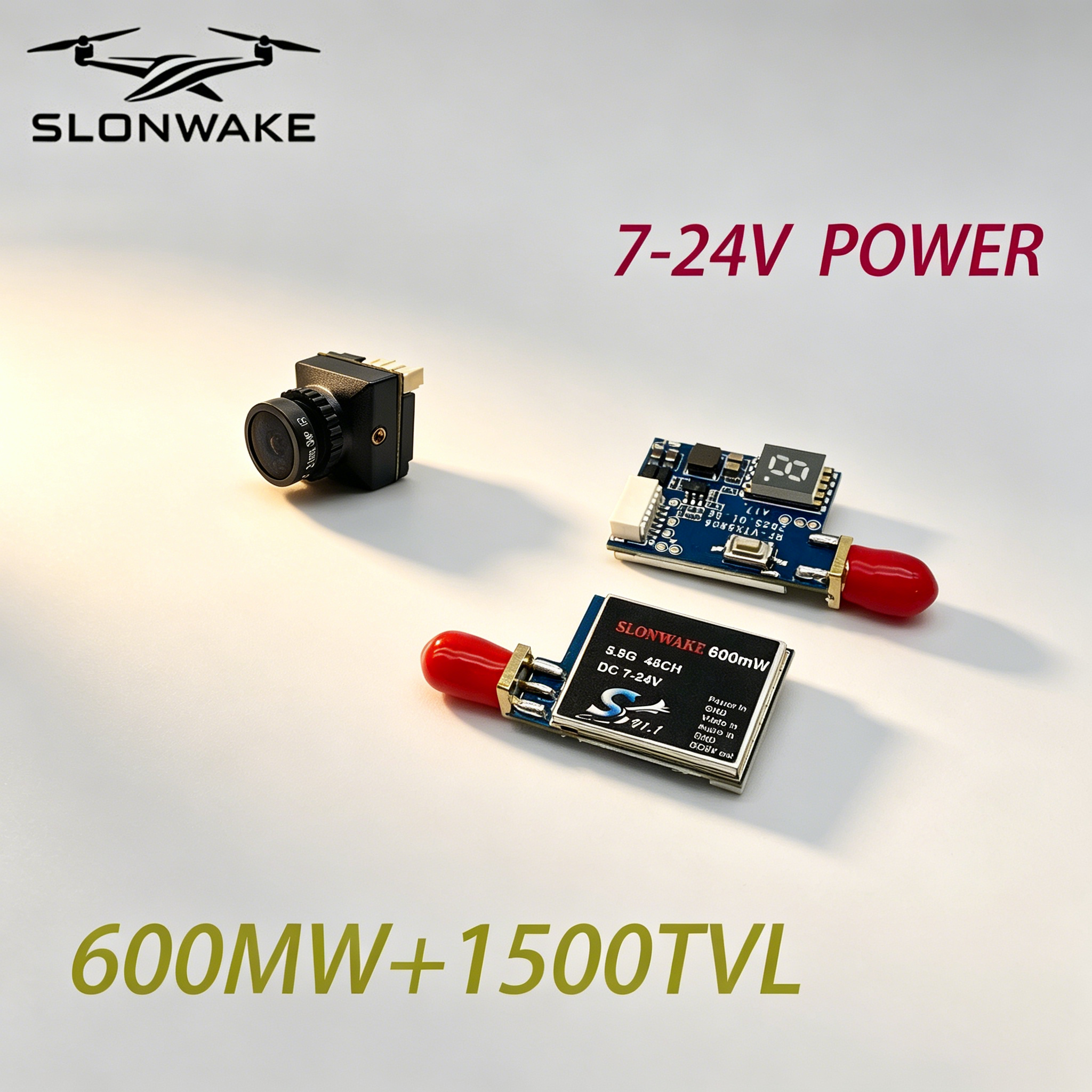เครื่องส่งสัญญาณวิดีโอ 5.8GHz  - Drone Racing Receiver บทวิจารณ์และราคา