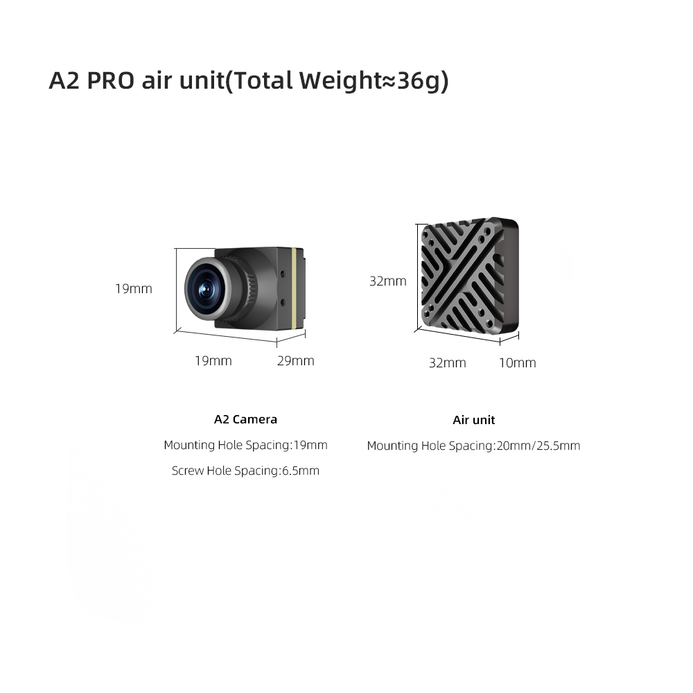 HGLRC Draco A1/A2 5.8Ghz HD VT - Drone Racing Receiver บทวิจารณ์และราคา