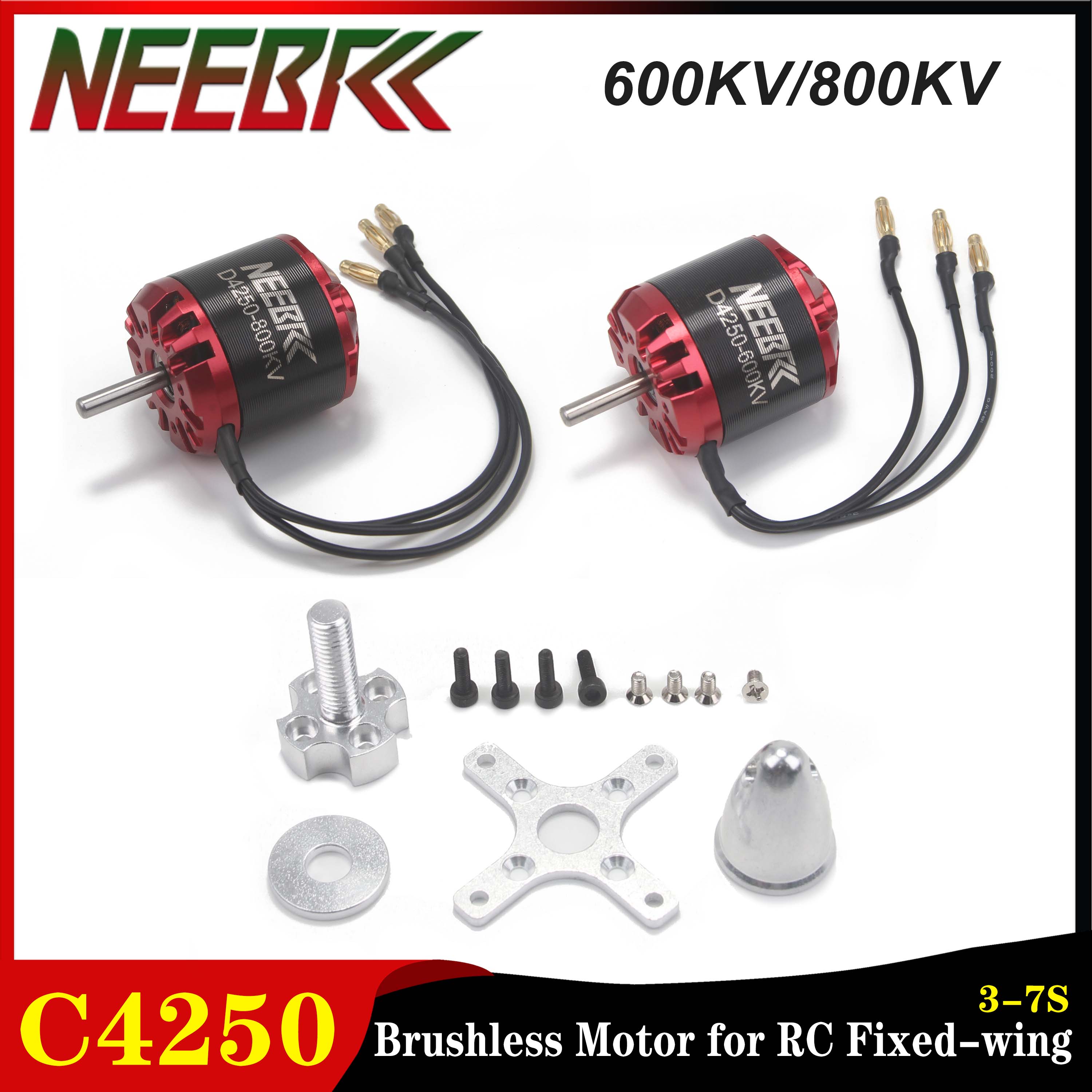 มอเตอร์ไร้แปรงถ่าน NEEBRC 4250 - Drone Racing Esc บทวิจารณ์และราคา