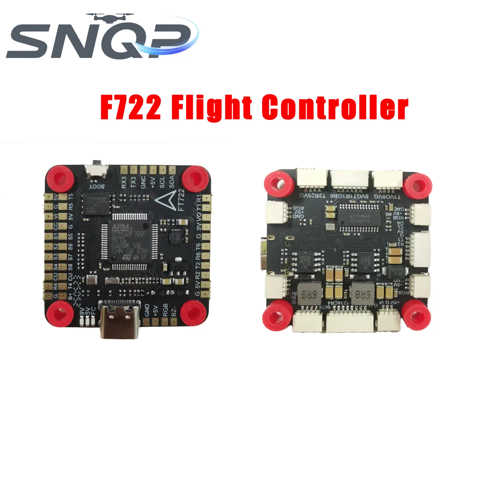 F405/F722 ตัวควบคุมการบินสามตั - Drone Racing Flight Controller บทวิจารณ์และราคา