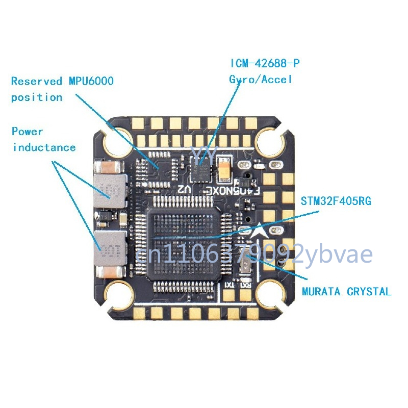 F405 V2 โมดูลควบคุมการบิน 2020 - Drone Racing Flight Controller บทวิจารณ์และราคา