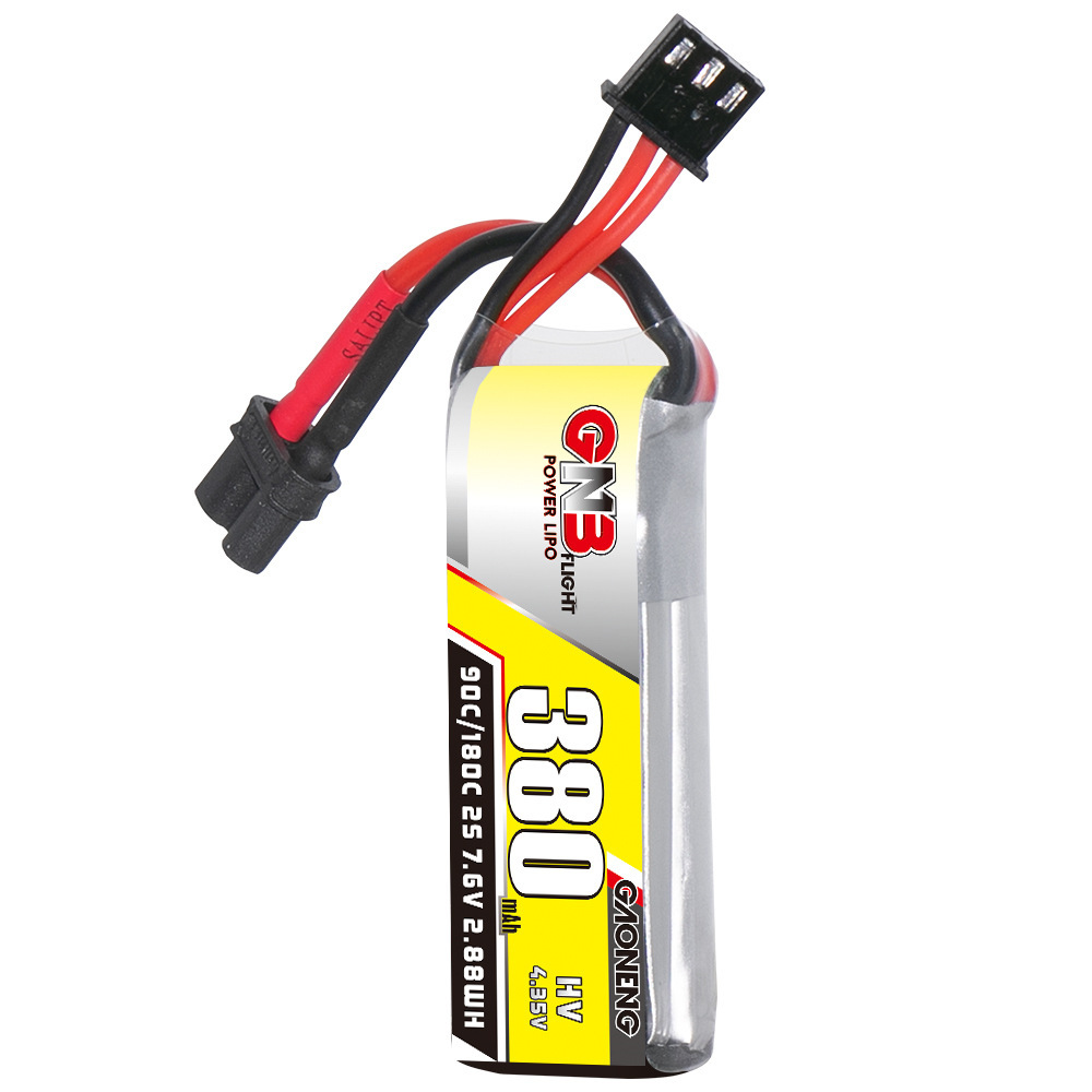 GNB 2S 7.6V 380mAh 90C/180C แบ - Drone Racing Battery บทวิจารณ์และราคา