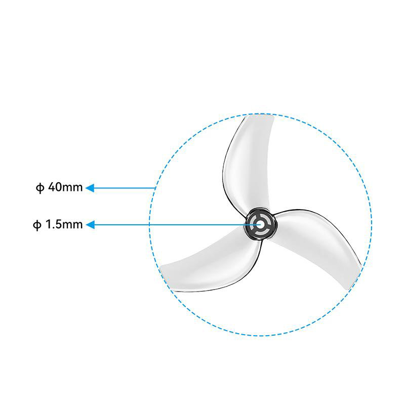 BETAFPV 12 ชิ้น Gemfan 1611 3  - Drone Racing Propeller บทวิจารณ์และราคา