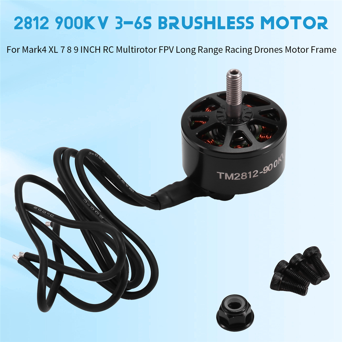 A56G-2812 900KV 3-6S มอเตอร์ไร - Drone Racing Charger บทวิจารณ์และราคา
