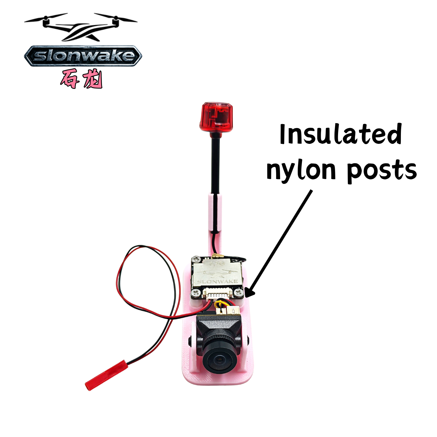 ชุด SLONWAKE FPV 600mW วิดีโอ  - Drone Racing Camera บทวิจารณ์และราคา