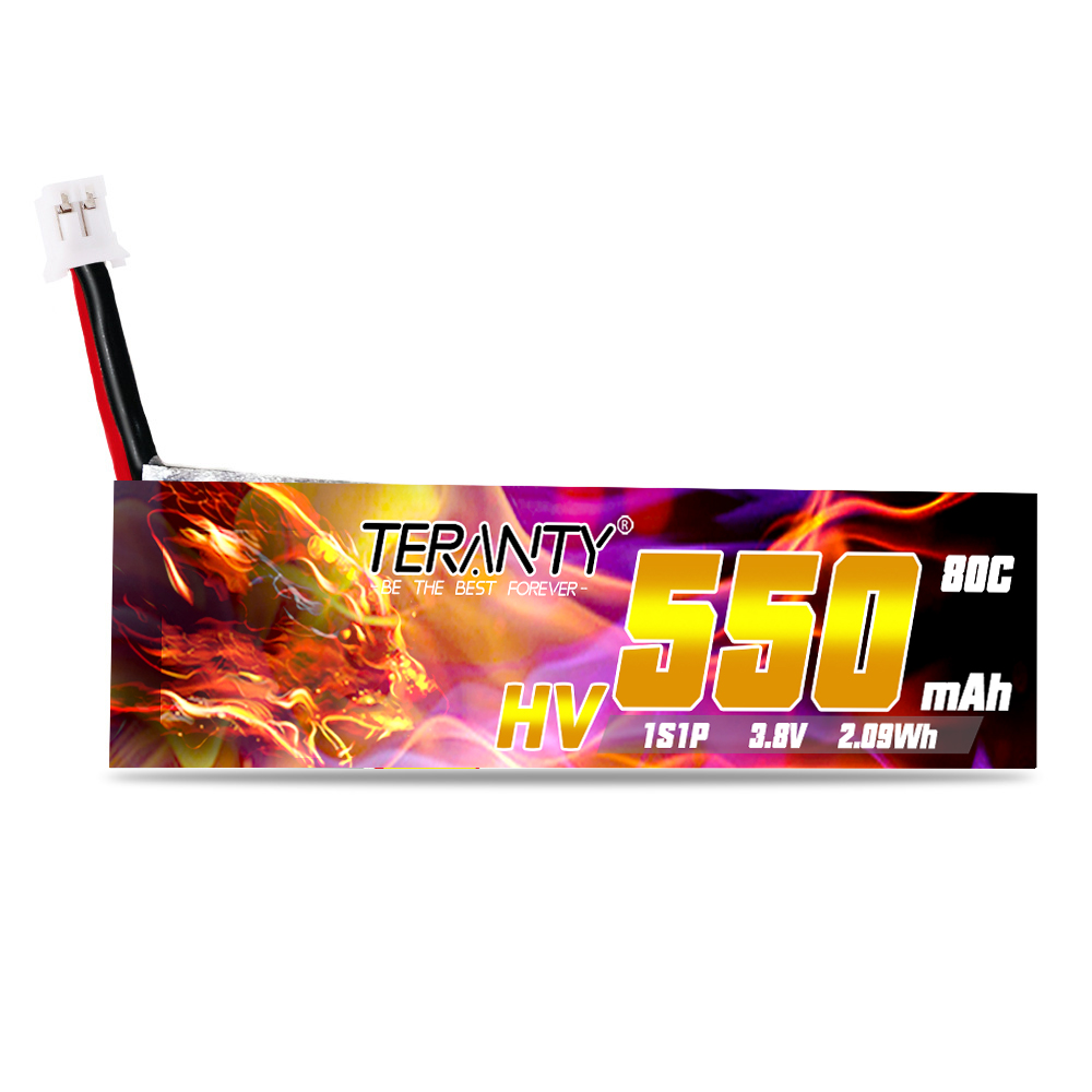 TERANTY HV 1S 3.8V 550mAh 80C/ - Drone Racing Battery บทวิจารณ์และราคา