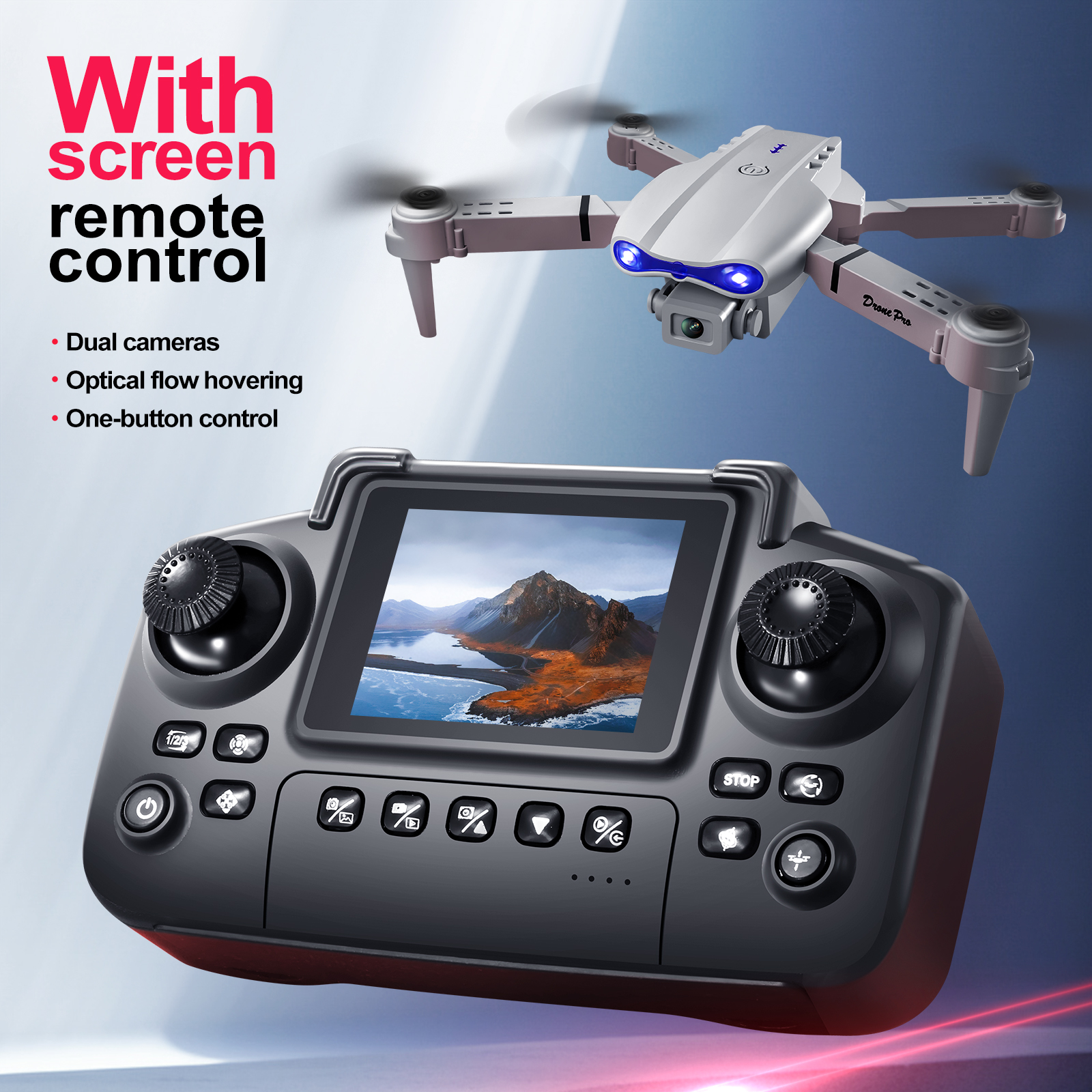 2025 ใหม่ E88 E99 อัพเกรด Dron - Drone Racing Camera บทวิจารณ์และราคา