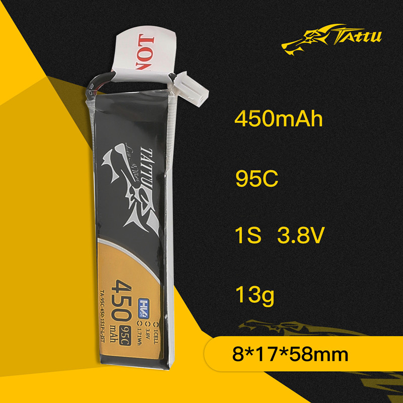 แบตเตอรี่ Tattu ใหม่450/500/55 - Drone Racing Battery บทวิจารณ์และราคา