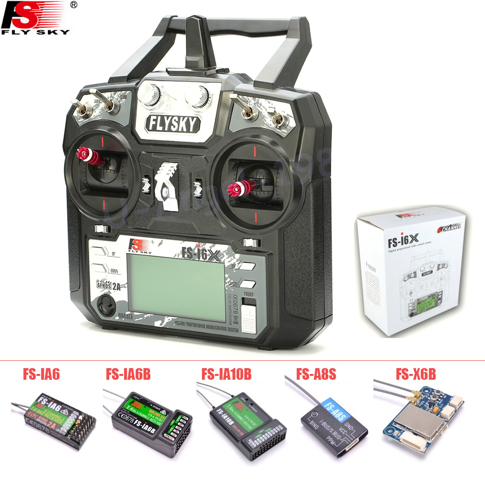 เครื่องส่งสัญญาณ FLYSKY FS-i6X - Drone Racing Transmitter บทวิจารณ์และราคา