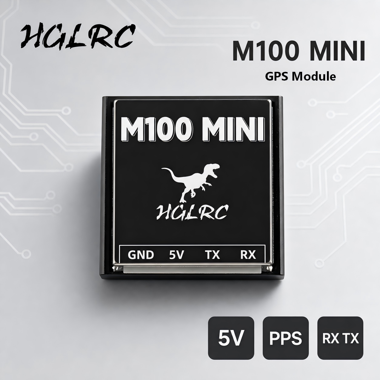HGLRC M100 มินิ GPS โมดูล M10  - Drone Racing Antenna บทวิจารณ์และราคา