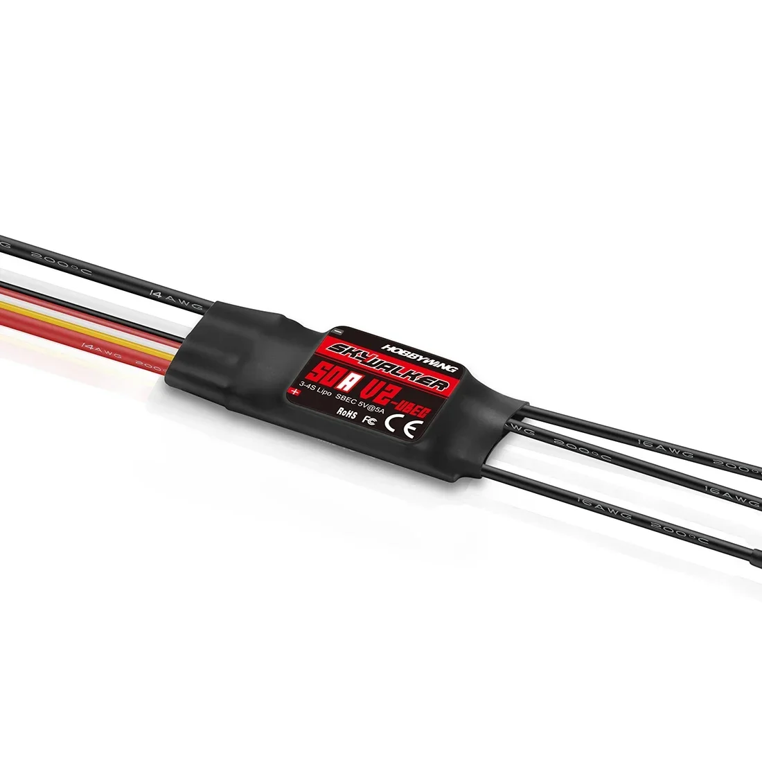 Hobbywing Skywalker ชุด V2 50A - Drone Racing Motor บทวิจารณ์และราคา