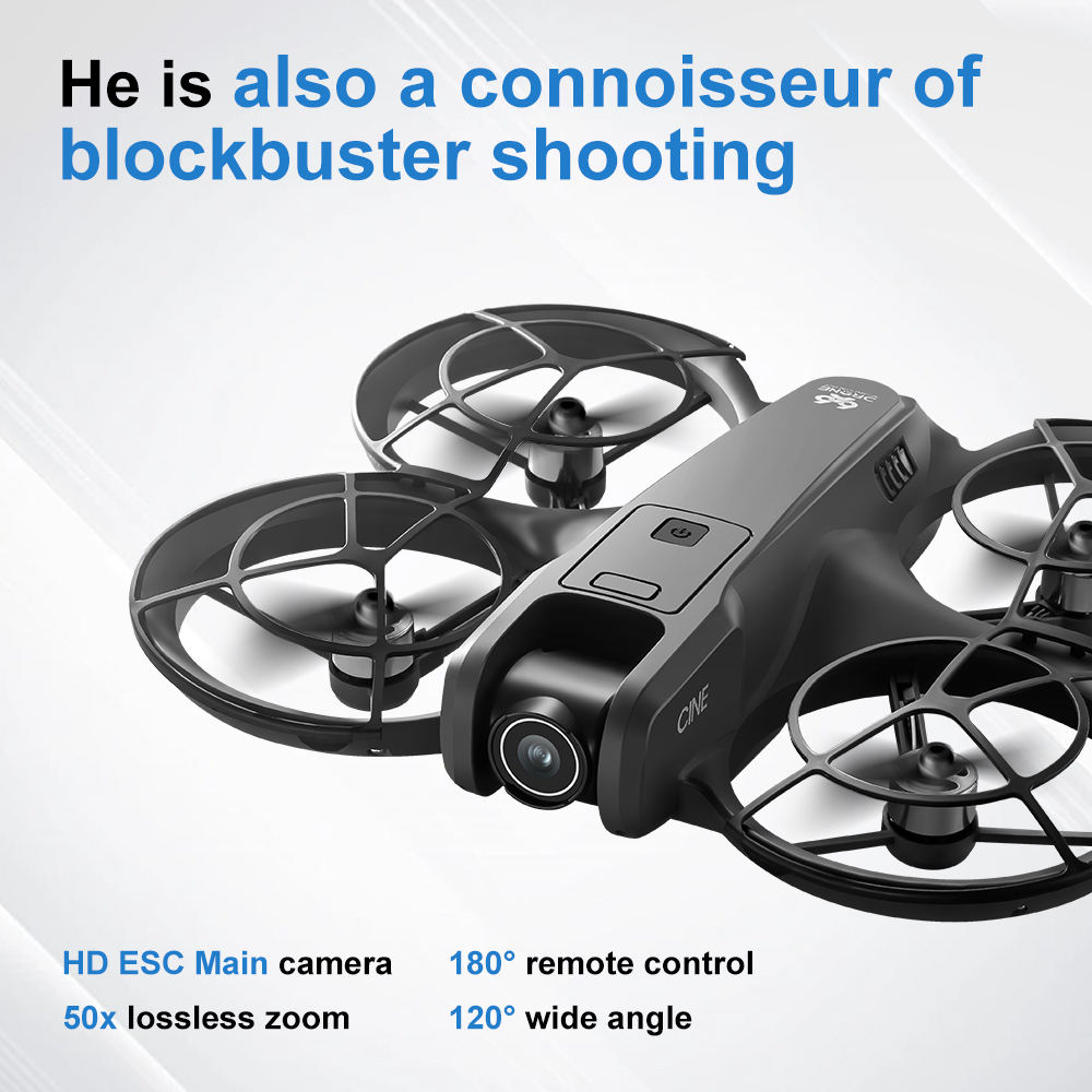 V666 แบบพับได้ Mini Drone 4K D - Drone Racing Camera บทวิจารณ์และราคา
