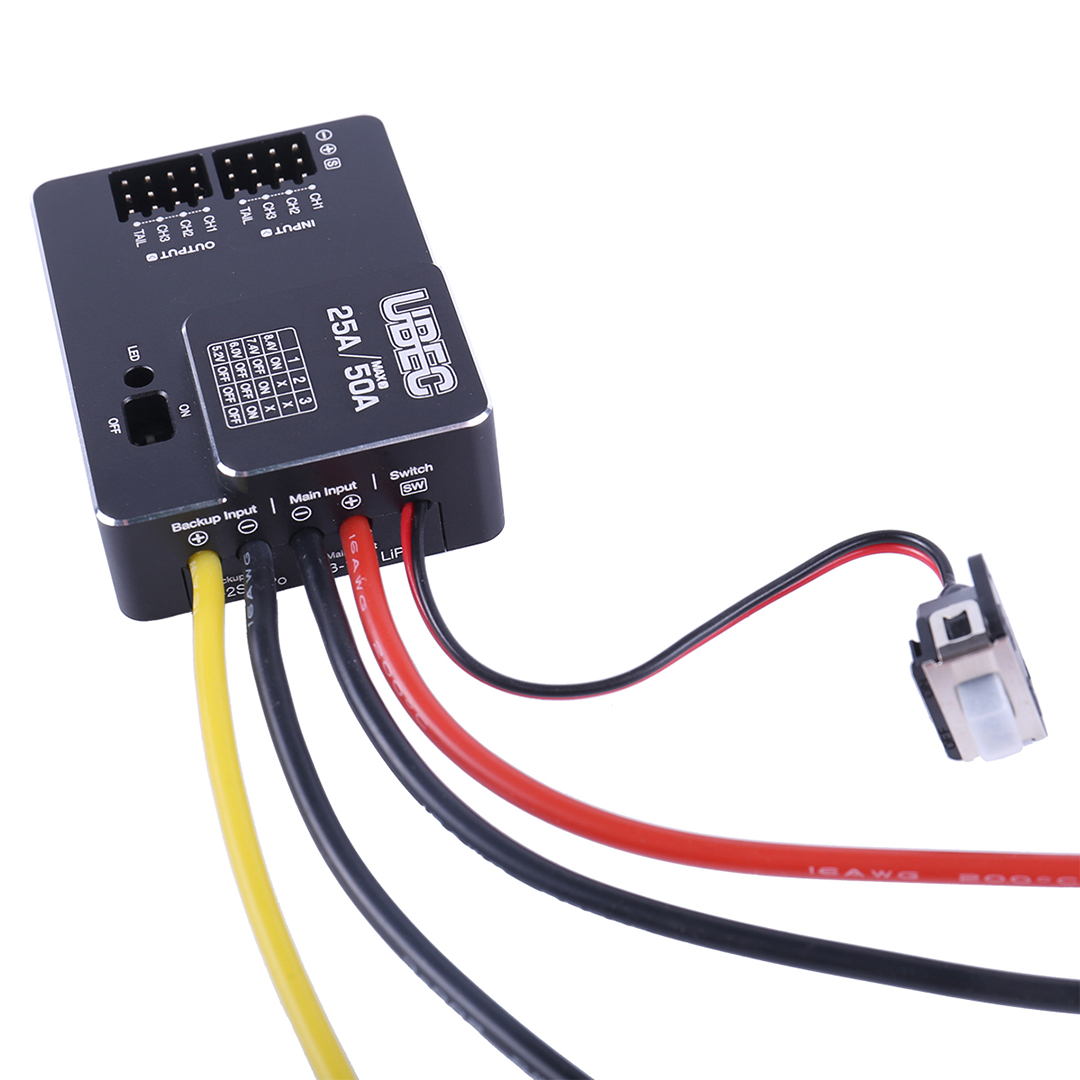 โมดูล Hobbywing UBEC 25A HV 3- - Drone Racing Esc บทวิจารณ์และราคา