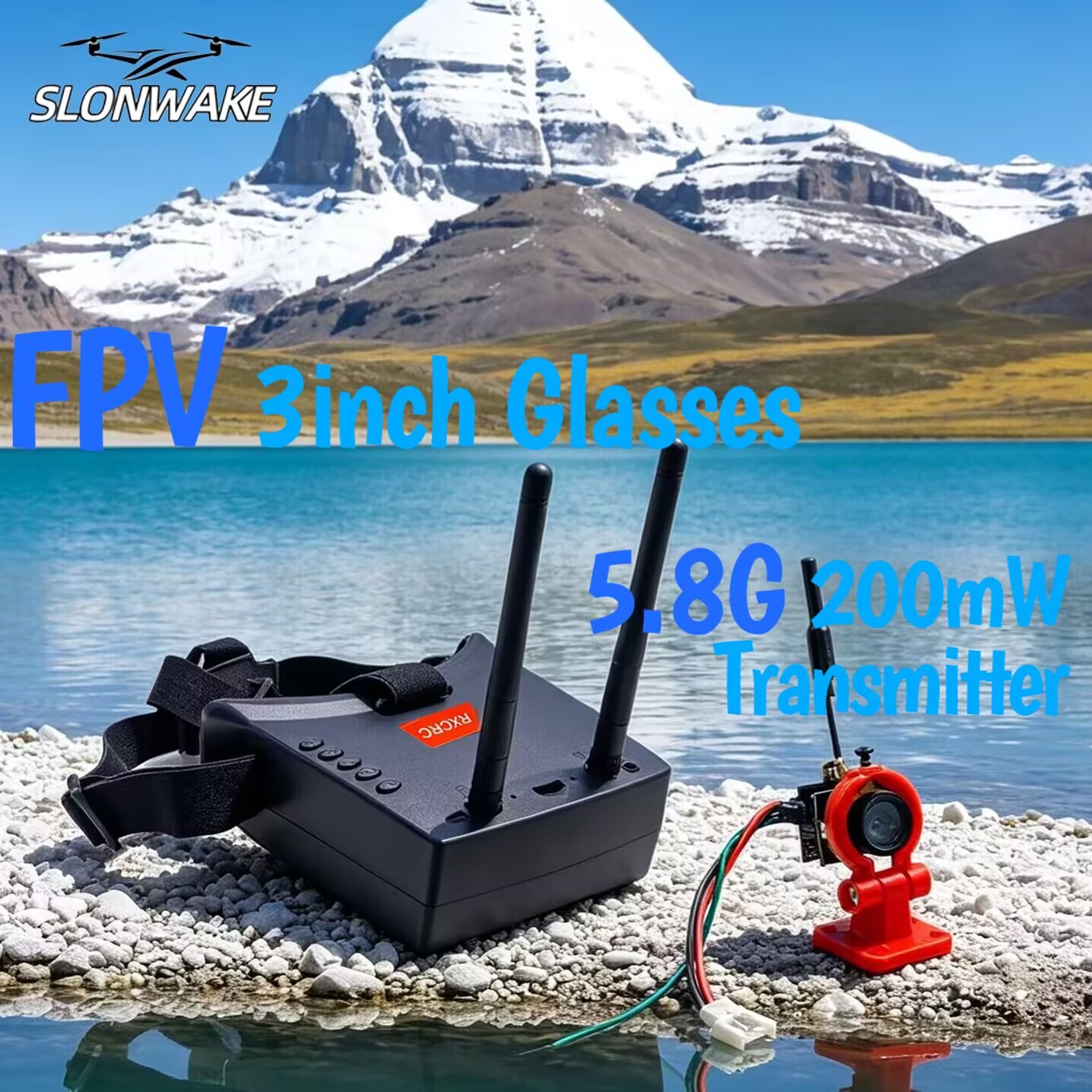 กล้องส่งสัญญาณอนาล็อก SLONWAKE - Drone Racing Receiver บทวิจารณ์และราคา