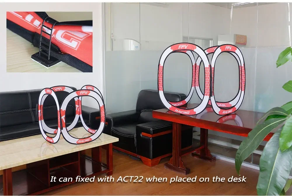 LDARC 780x780 มม. ประตูแข่ง FP - Drone Racing Flag บทวิจารณ์และราคา