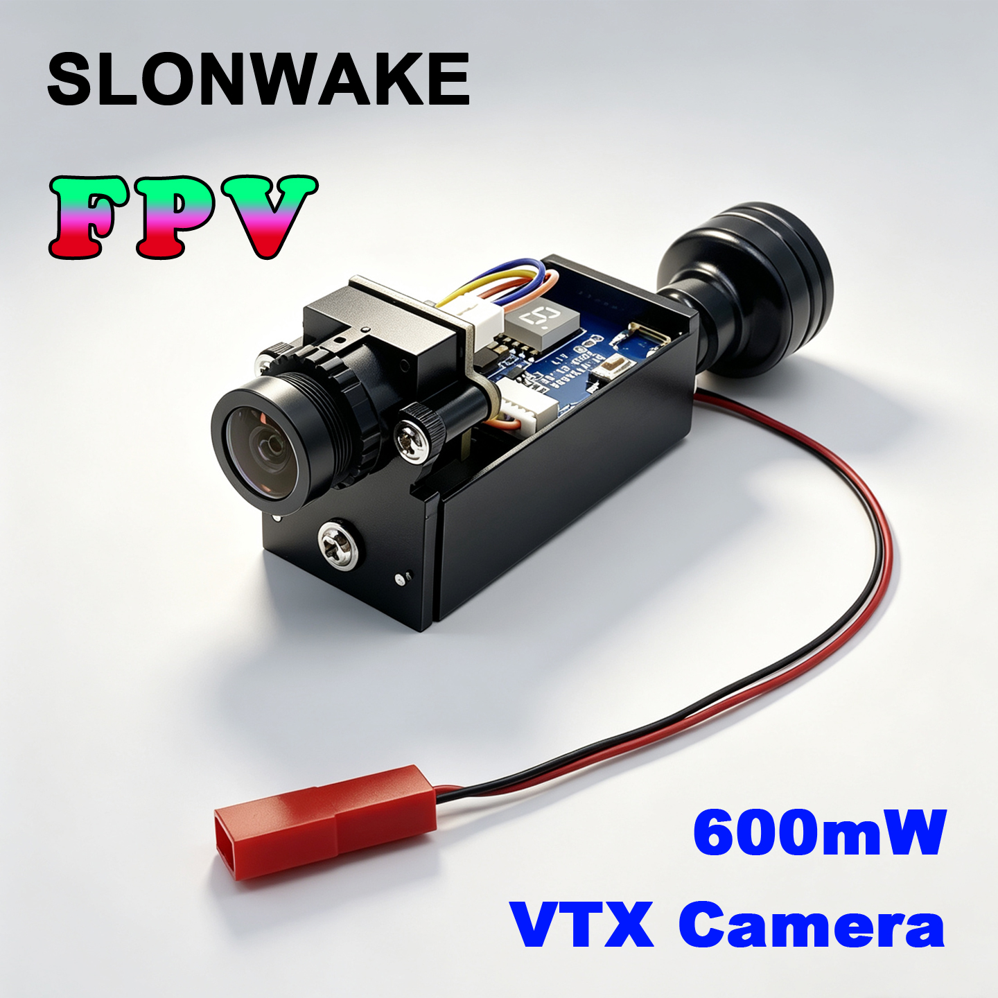 แว่นตา FPV 5.8G 56CH แบบเสาอาก - Drone Racing Receiver บทวิจารณ์และราคา