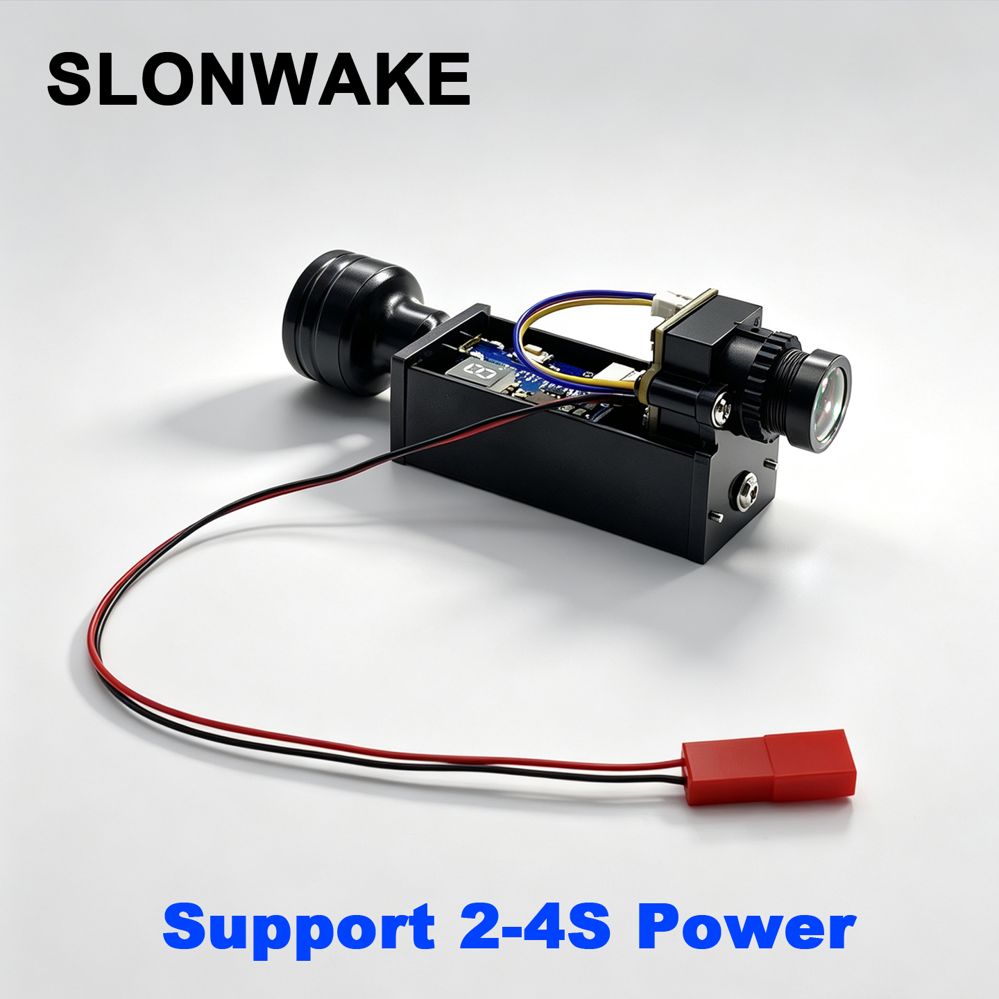 แว่นตา FPV 5.8G 56CH แบบเสาอาก - Drone Racing Receiver บทวิจารณ์และราคา