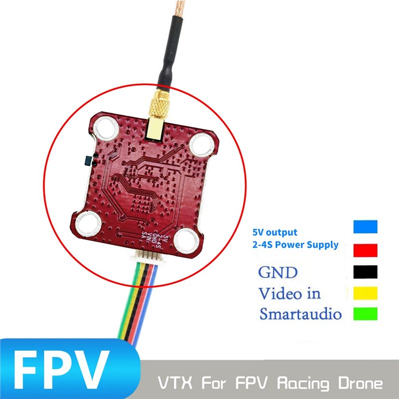 B27B MINI008 VTX 64CH 5.8G อนา - Drone Racing Transmitter บทวิจารณ์และราคา